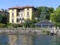 The Villa viewed from Lake Maggiore
