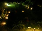 festa notturna in giardino
